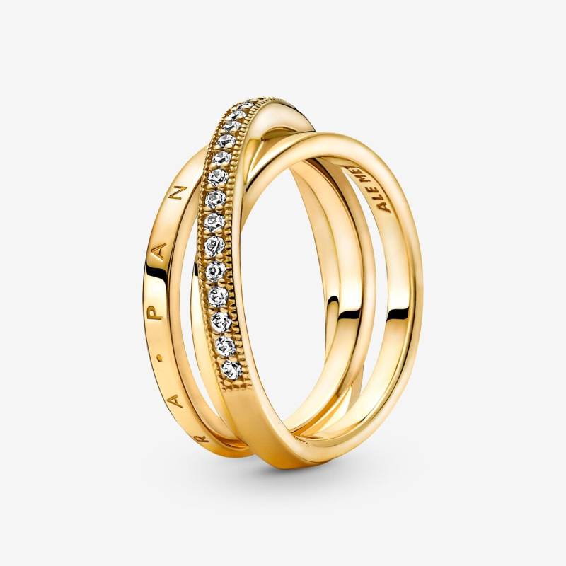 anillo de oro Pandora 