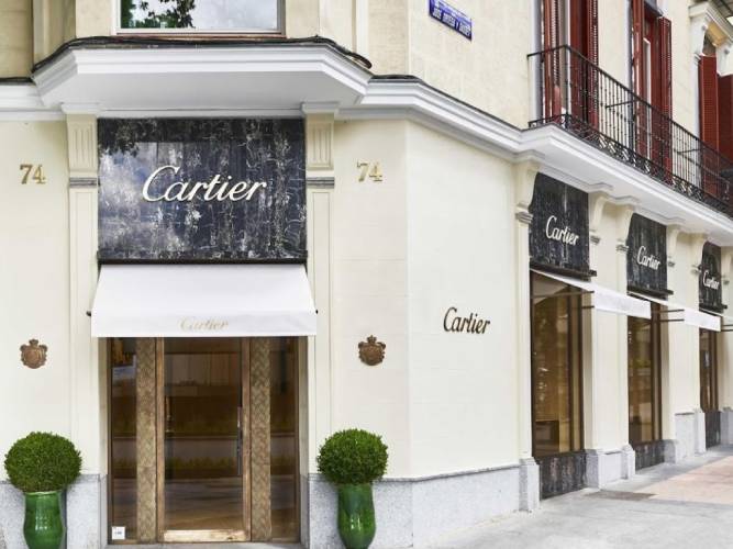 Joyería Cartier Madrid Calle Serrano