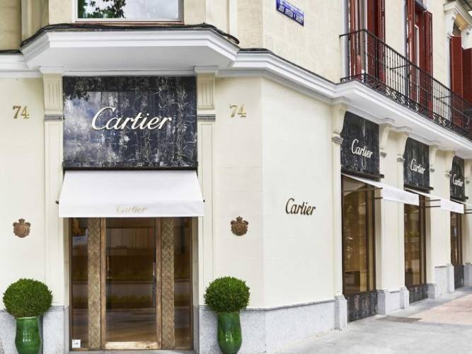 Joyería Cartier Madrid Calle Serrano 