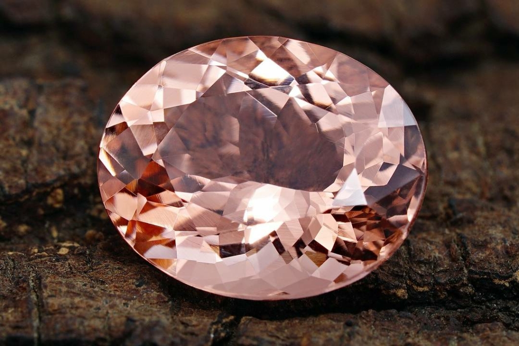 Piedra morganita rosa