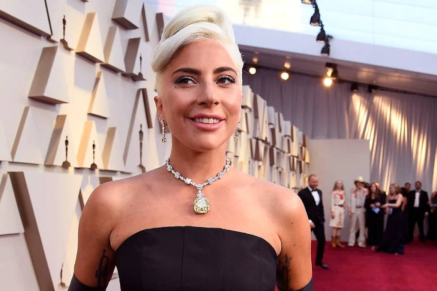 Lady Gaga diamante amarillo  gala oscar 2019 