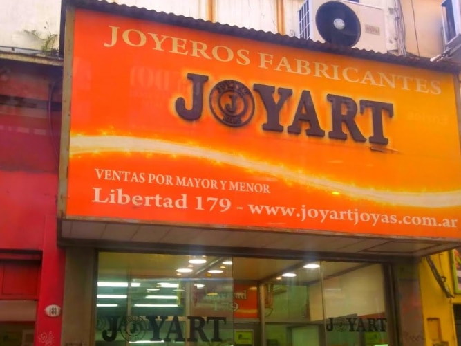 Joyería Joyart alle Libertad (Buenos Aires)