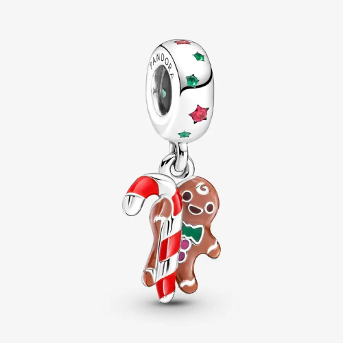 Charm Pandora Navidad- Galleta muñeco de jengibre