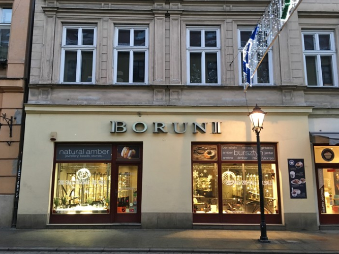 Joyería Boruni en Cracovia